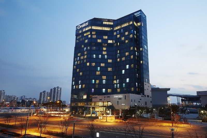 Orakai Songdo Park Hotel Inchon Exteriör bild